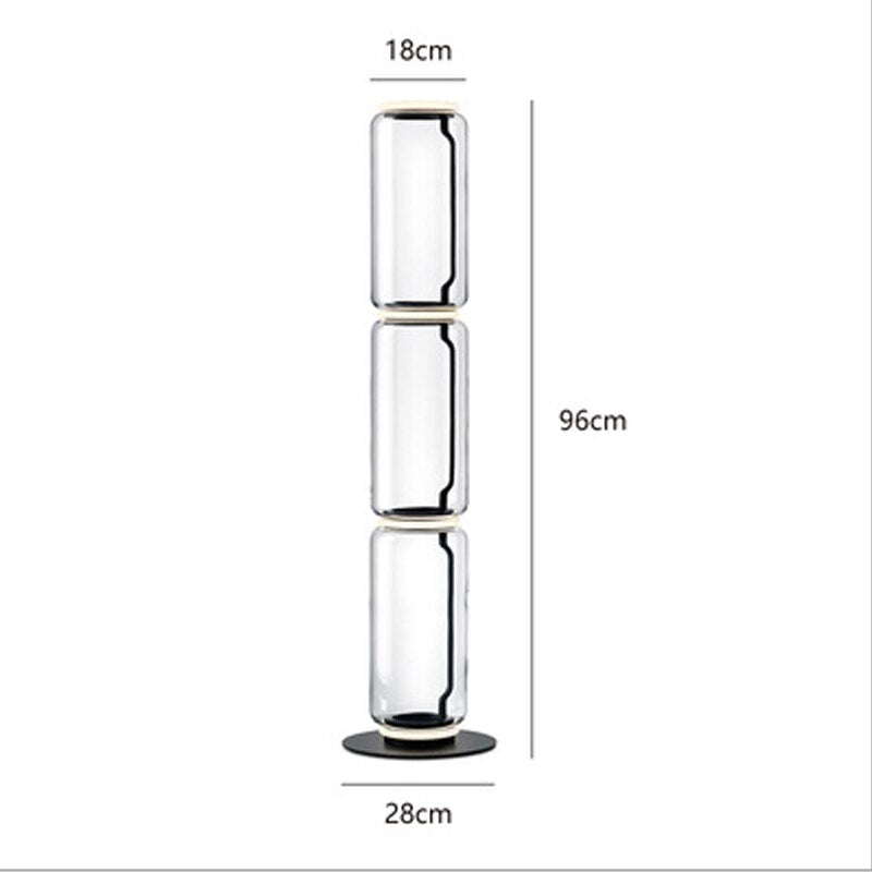 SkandiShop Nordic Minimalist Glass Shade Led